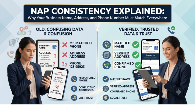 NAP Consistency Explained Why Your Business Name, Address, and Phone Number Must Match Everywhere